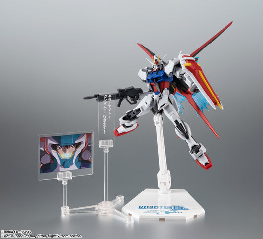 Bandai ROBOT TAMASHII GAT-X 105+AQM/E-X01 AILE STRIKE GUNDAM ver. A.N.I.M.E. ~15th ANNIVERSARY~