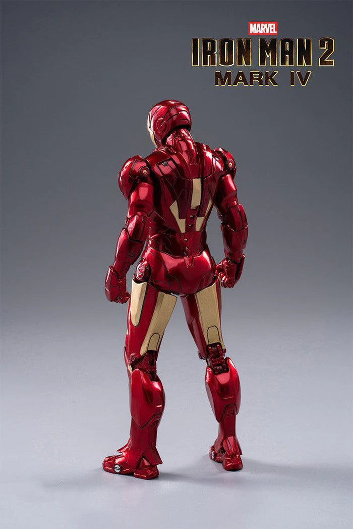 Marvel Avengers Iron Man Mk.4 1/10 Scale with Light Module Action Figure Deluxe Edition