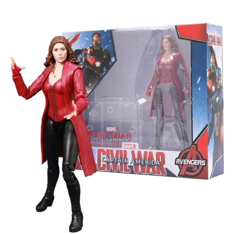 Avengers Action Figures Figurines Scarlet Witch Stand 17CM