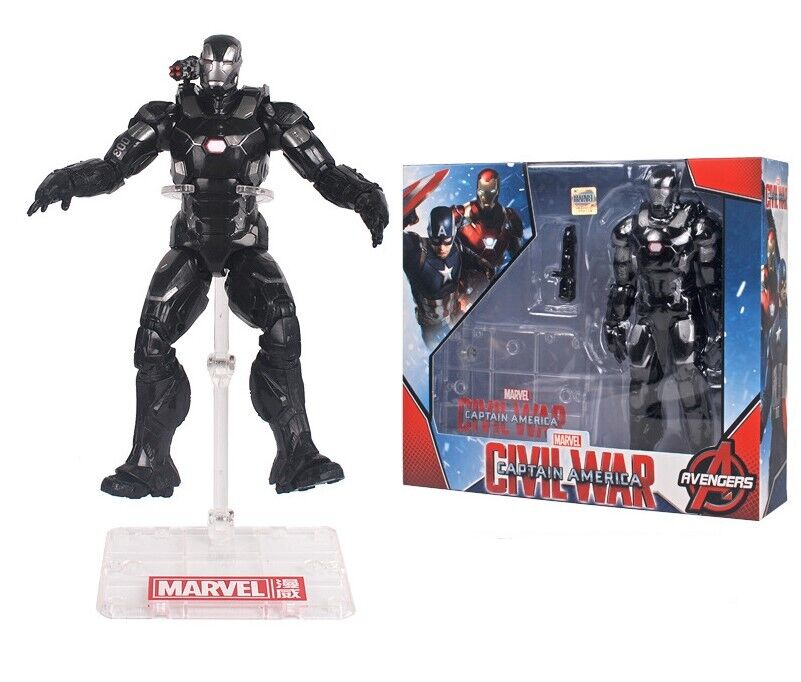 Avengers Action Figures Figurines War Machine Stand 17CM