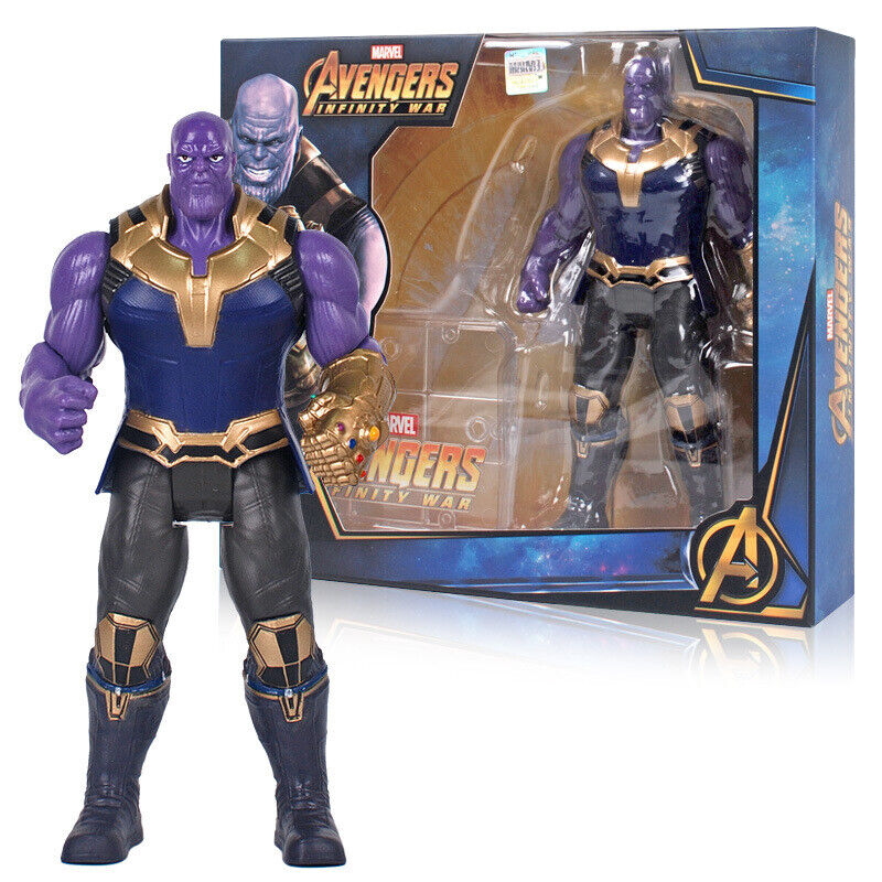 Avengers Action Figures Figurines Thanos Stand 17CM