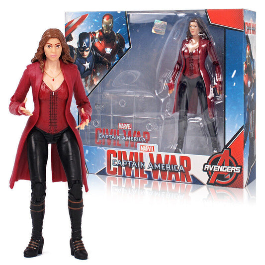 Avengers Action Figures Figurines Scarlet Witch Stand 17CM