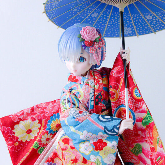 Re:Zero Anime STATUE Ornament box Rem Kimono Ver. 48cm