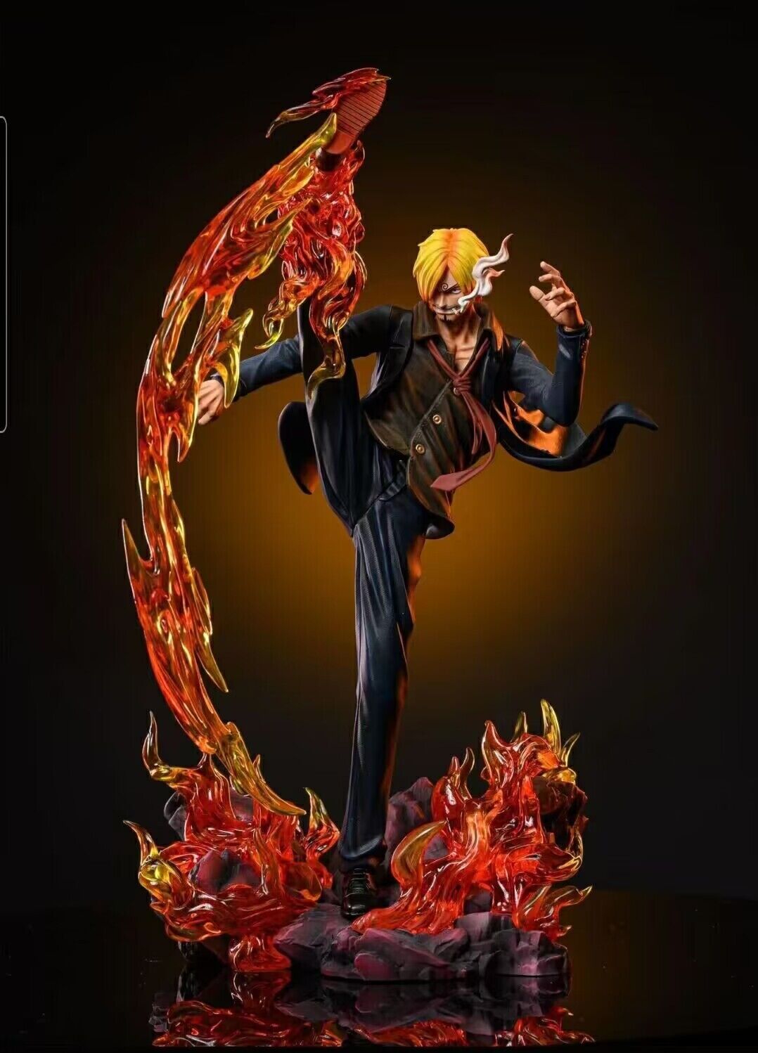 One Piece POP Scale Vinsmoke Sanji Resin Painted Figurine Statue