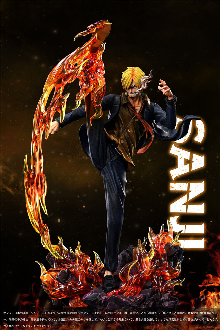 One Piece POP Scale Vinsmoke Sanji Resin Painted Figurine Statue