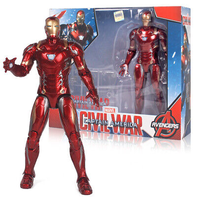 Avengers Action Figures Figurines iron man Stand 17CM