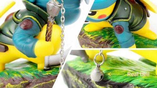 Pikachu Cosplaying as Kakashi Figure Ornament: Naruto's Kakashi Hatake Anime Doll, 2D Model