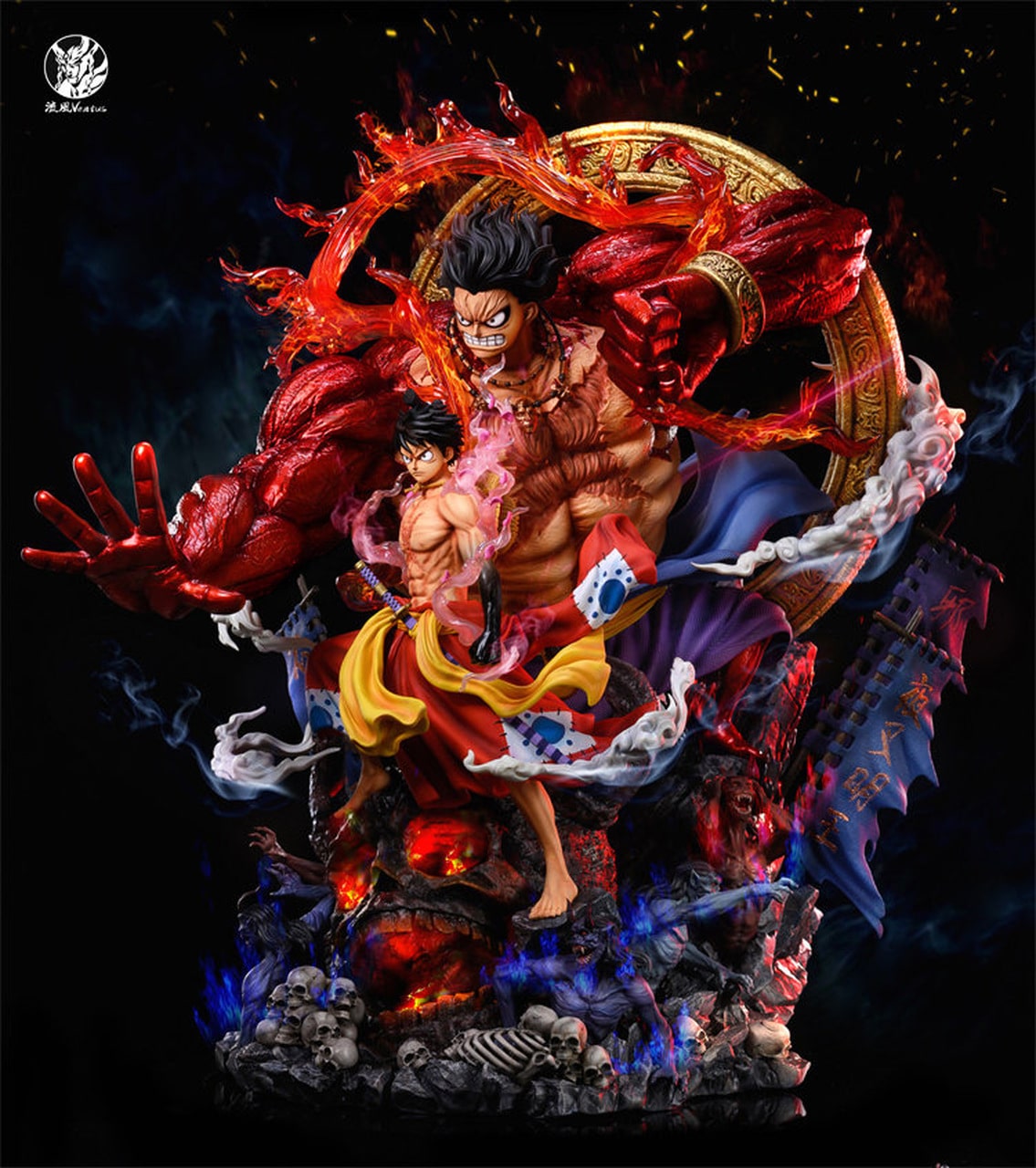 Ventus x Burning Wind Studio One Piece  1/6 Scale GK Statue Monkey D Luffy